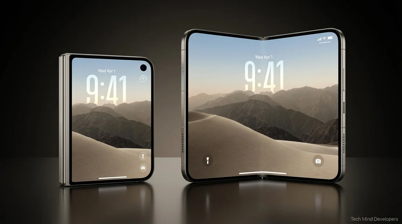 Apple iPhone Duo Foldable Specs Price and Mobile App Development - Tech Mind Developers