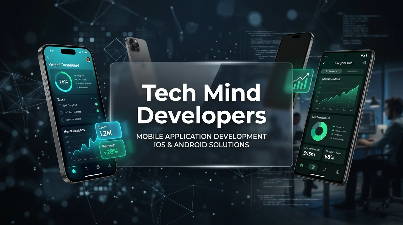 Best Mobile App Development Company in Aligarh - Tech Mind Developers