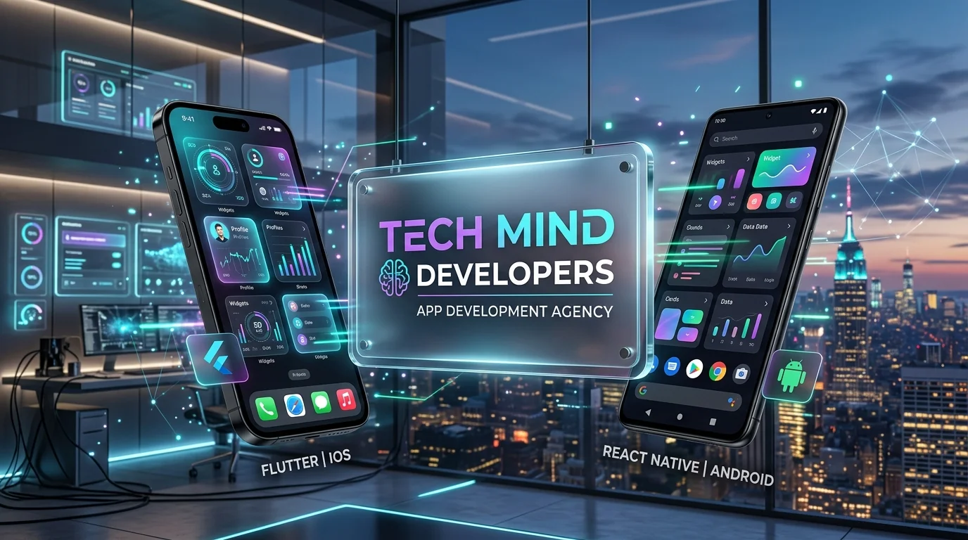 Best Mobile App Development Company in Okhla Delhi - Tech Mind Developers